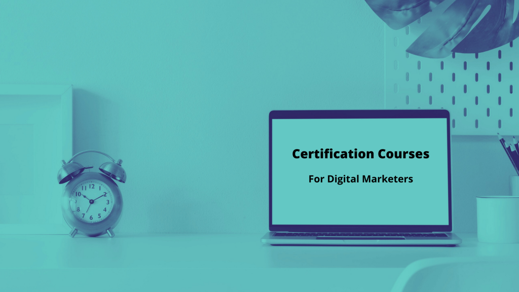 digital marketing certification courses